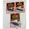Image 1 : 3 Road Champs 1/43 Scale Police Cars Still Sealed In Packages