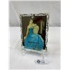 Image 1 : Nice Edgerton Wilkinson Motors Unlimited Vintage Thermometer With Lady On Front, Very Nice