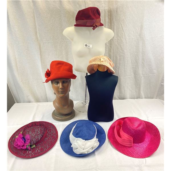 Nice Lot Of Vintage/Antique Ladies Hats