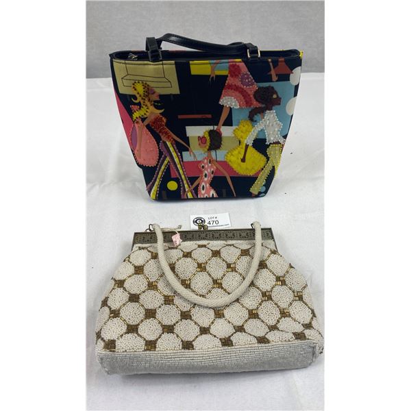 Nice Lot Of 2 Ladies Vintage Purses