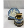 Image 2 : Vintage Wedgewood Lot, Lighter, Etc.