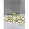 Image 1 : Old Staffordture Made In England Dishes, Uncomplete Set