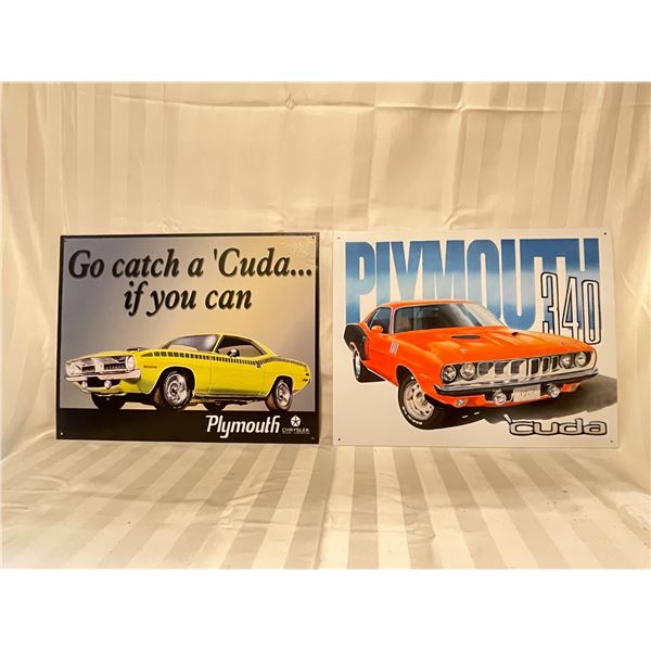 2 Plymouth Signs