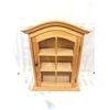 Image 1 : Wooden display cabinet
