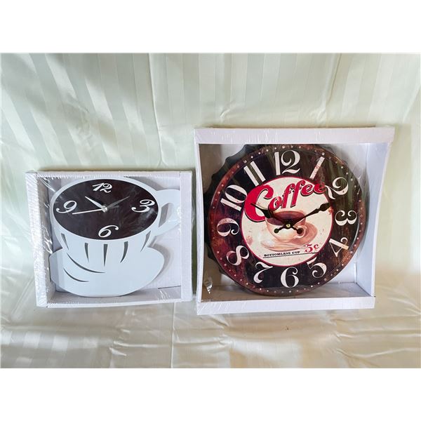 2 Coffee Clocks