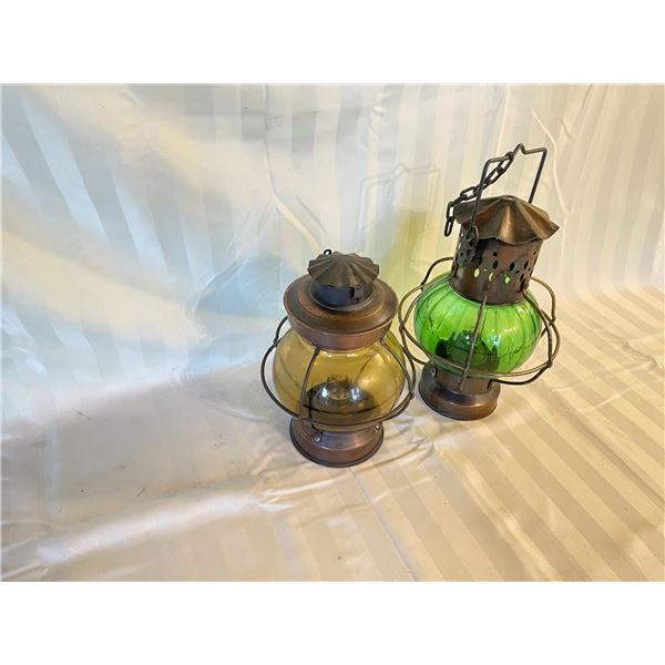 2 Oil Lamps