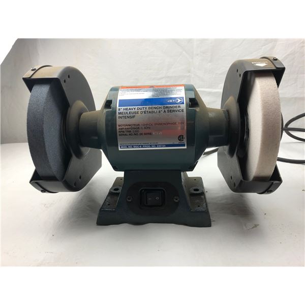 Jet 8" heavy duty bench grinder