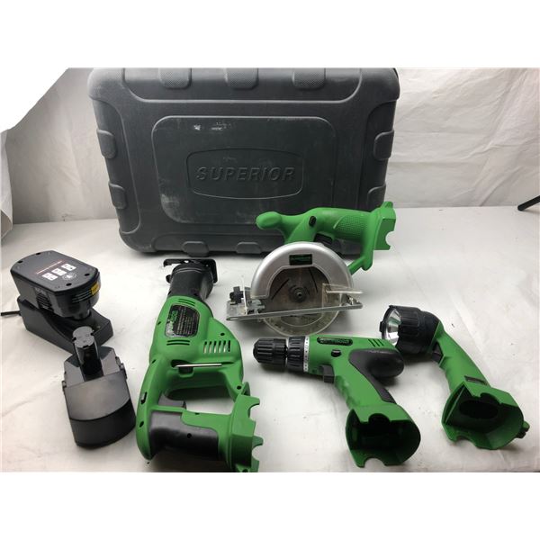 Superior 19.2V Cordless Set