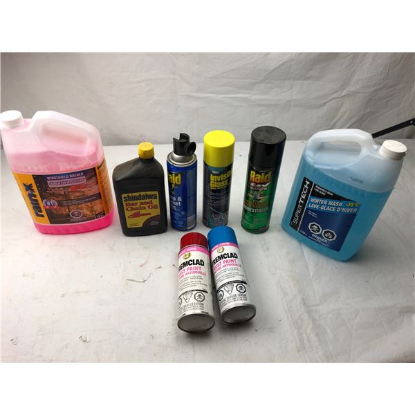 8 Assorted Chemicals