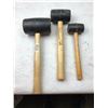 Image 1 : 3 Rubber Mallets