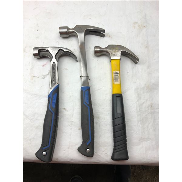 3 hammers