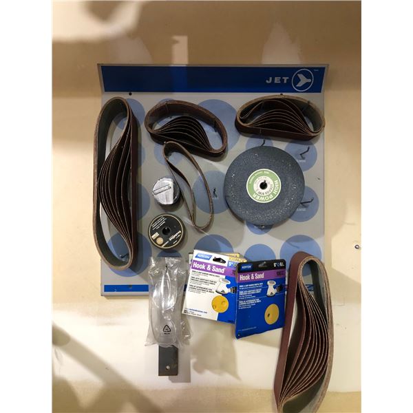 Shop supplies with display