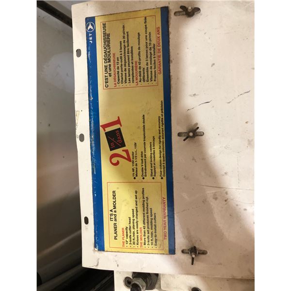 Jet Planer & Molder