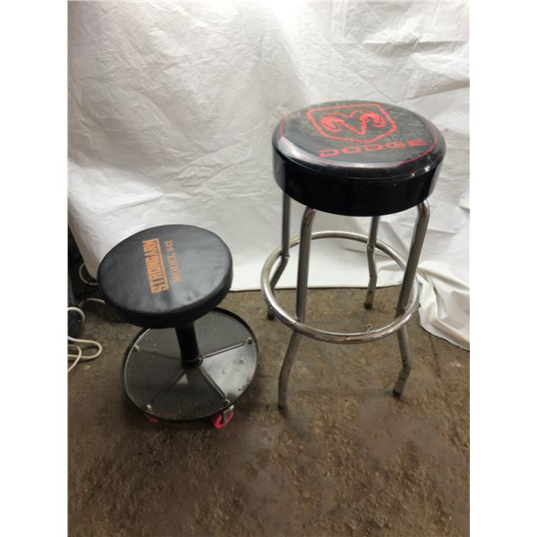 2 shop stools