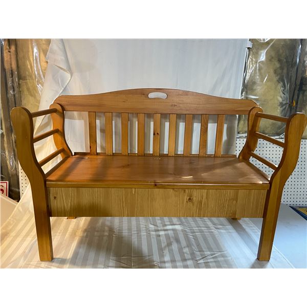 Bench with storage