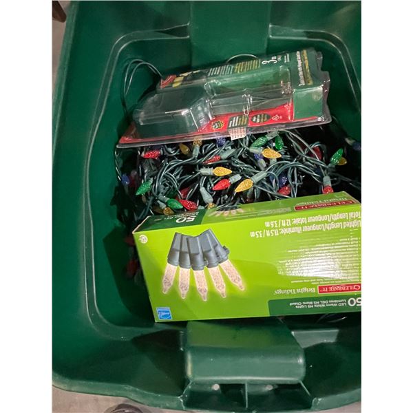 Outdoor Christmas Lights & Garlands