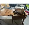 Image 2 : Elna Signature Sewing Machine and Cabinet