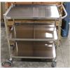 Image 1 : NEW STAINLESS STEEL BUSSING CART