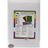 Image 1 : WHITE POLY CUTTING BOARD 12 X 18 X 1/2"