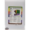 Image 1 : WHITE POLY CUTTING BOARD 12 X 18 X 1/2"