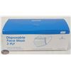 Image 2 : BOX OF 50 NEW 3-PLY PROTECTIVE MASKS