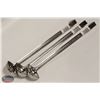 Image 1 : 3 NEW VOLLRATH 1 OZ STAINLESS STEEL LADLES