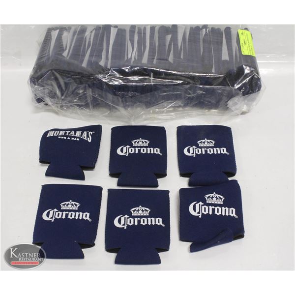 SLEEVE OF NEW BRANDED COLD BEER COZY'S