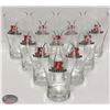 Image 1 : FLAT OF RICKARDS BEER GLASSES