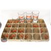 Image 1 : FLAT OF 24 BUDWEISER 18 OZ COOLER MIXING GLASS
