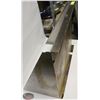 Image 1 : STAINLESS STEEL WALLMOUNT SHELF 25" X 19"