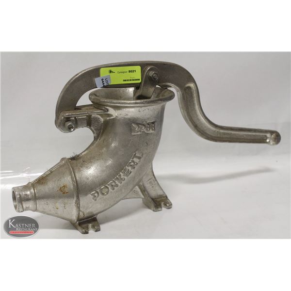 PORKERT LEVER ACTION COMMERCIAL SAUSAGE STUFFER