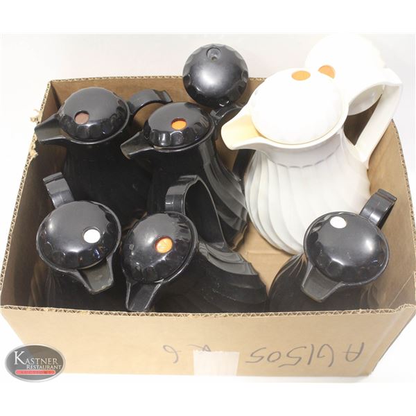 FLAT OF VARIOUS POLY SWIRL SERVERS