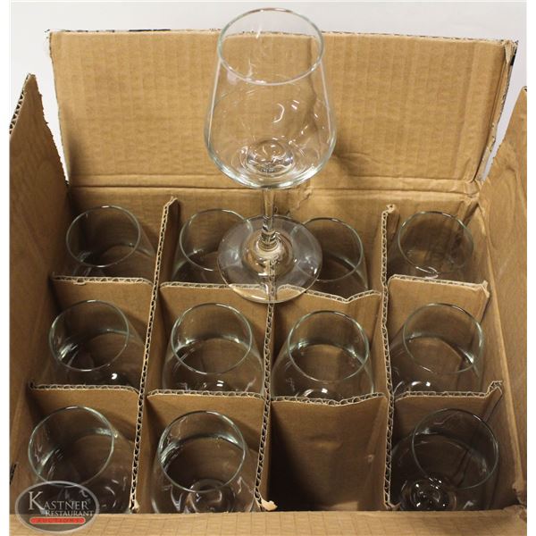 CASE OF NEW LIBBEY 8.3 OZ BRILLIANCE WINE GLASSES
