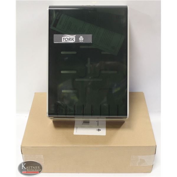 LOT OF 2 TORK WALL MOUNT TISSUE/NAPKIN DISPENSERS