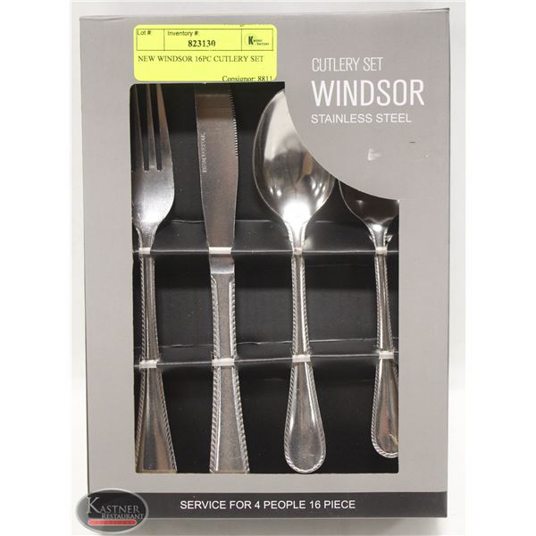 NEW WINDSOR 16PC CUTLERY SET