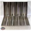Image 1 : 2 NEW STAINLESS STEEL CUTLERY HOLDERS