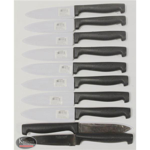LOT OF 10 PROFESSIONAL PARING KNIFE