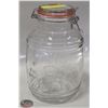 Image 1 : NEW STORE DISPLAY CRACKER BARREL GLASS JAR