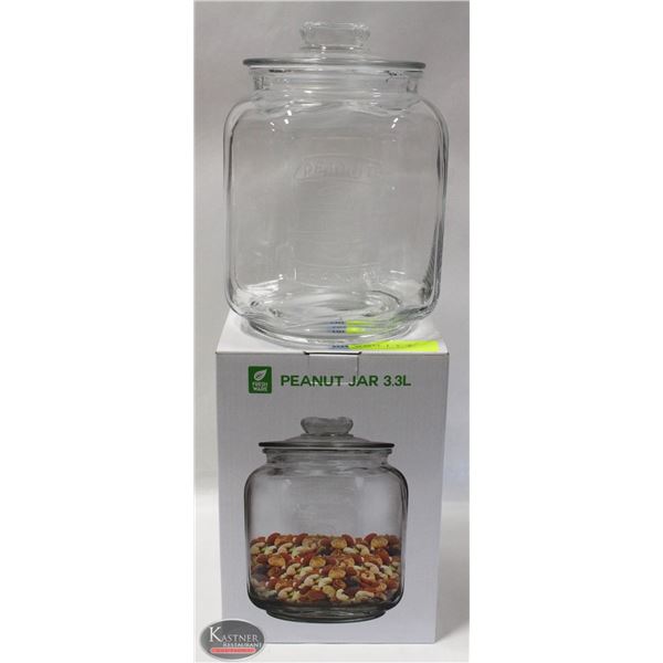 NEW 3.3L PEANUT STORE DISPLAY JAR