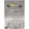 Image 1 : LARGE GLASS TRADITIONAL STORE DISPLAY PEANUT JAR