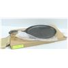 Image 1 : NEW PRE-SEASONED OVAL CART IRON FRYING PAN