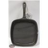 Image 1 : NEW 9" X 9" CAST IRON SQUARE GRILL
