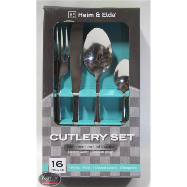 NEW 16PCS HEIM & ELDA CUTLERY SET