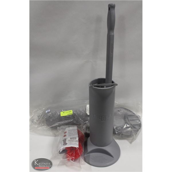 2 NEW UNGER BOWL BRUSH SETS