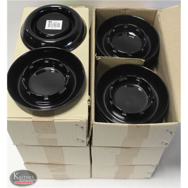 6 CASES OF 12 NEW JOHNSON ROSE POLY  ASHTRAYS