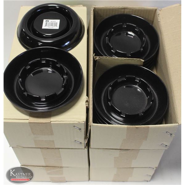 6 CASES OF 12 NEW JOHNSON ROSE POLY  ASHTRAYS