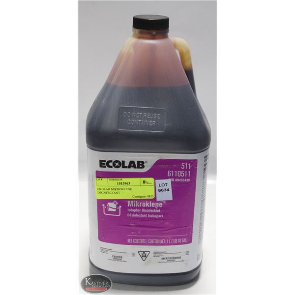 ECOLAB MIKROKLENE DISINFECTANT