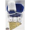 Image 1 : LOT OF 2 NEW WASH BUCKETS, 3 RUBBERMAID FRAGRANCE