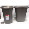 Image 1 : 2 RUBBERMAID PERSONAL WASTEBASKETS