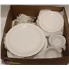 Image 1 : FLAT W/ ASSORTED PLATES, BOWLS & MORE